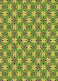 Machine Washable Transitional Pistachio Green Rug, wshpat2435brn