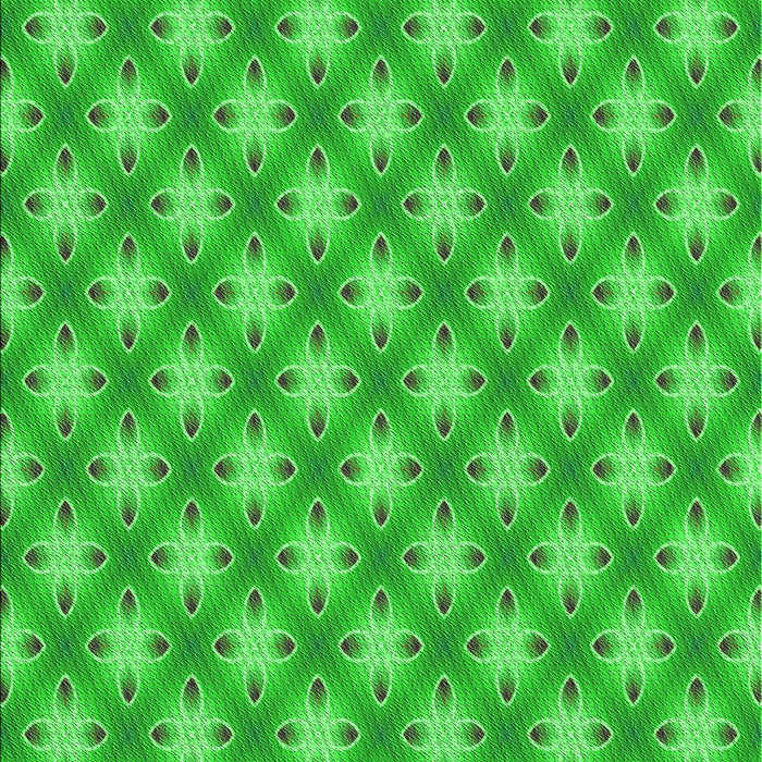 Patterned Neon Green Rug, pat2435grn