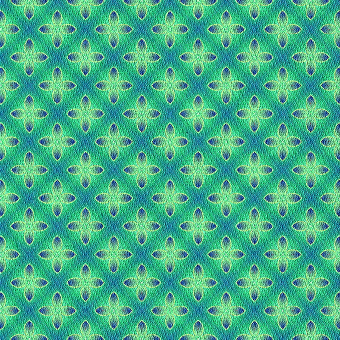 Round Machine Washable Transitional Spring Green Rug, wshpat2435lblu