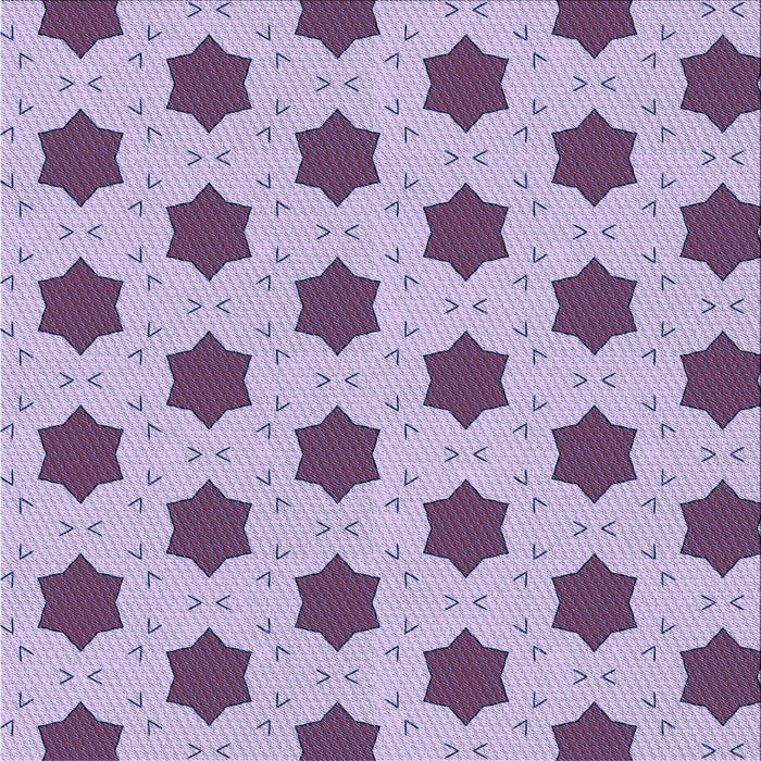 Round Patterned Mauve Purple Rug, pat2436blu