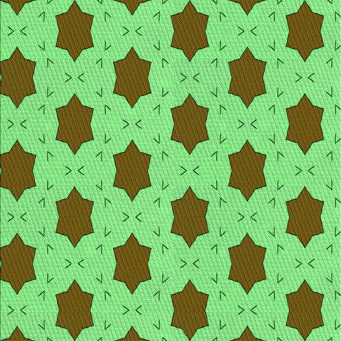 Patterned Neon Green Rug, pat2436grn