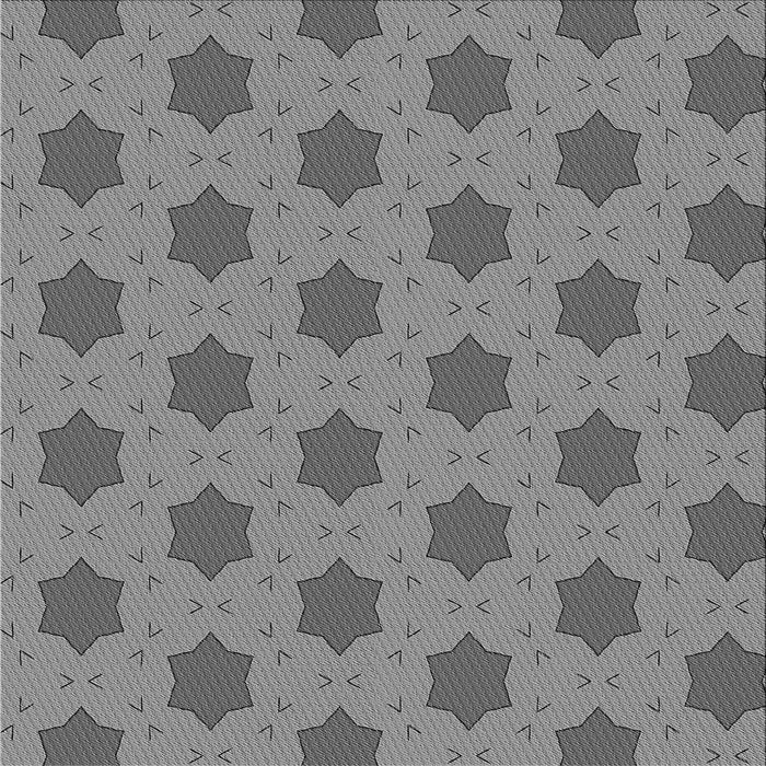 Round Machine Washable Transitional Ash Gray Rug, wshpat2436gry