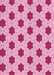 Patterned Pink Rug, pat2436pur