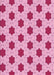 Machine Washable Transitional Pink Rug, wshpat2436pur