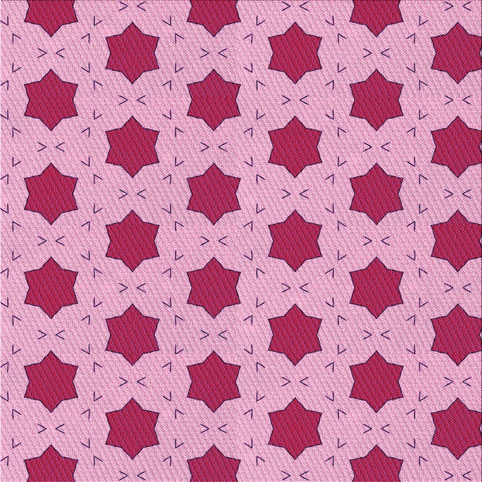 Round Machine Washable Transitional Pink Rug, wshpat2436pur