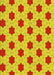 Patterned Yellow Rug, pat2436yw