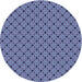 Square Patterned Sky Blue Rug, pat2437blu