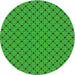 Square Patterned Lime Green Rug, pat2437grn