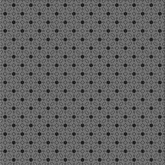 Round Patterned Gray Rug, pat2437gry