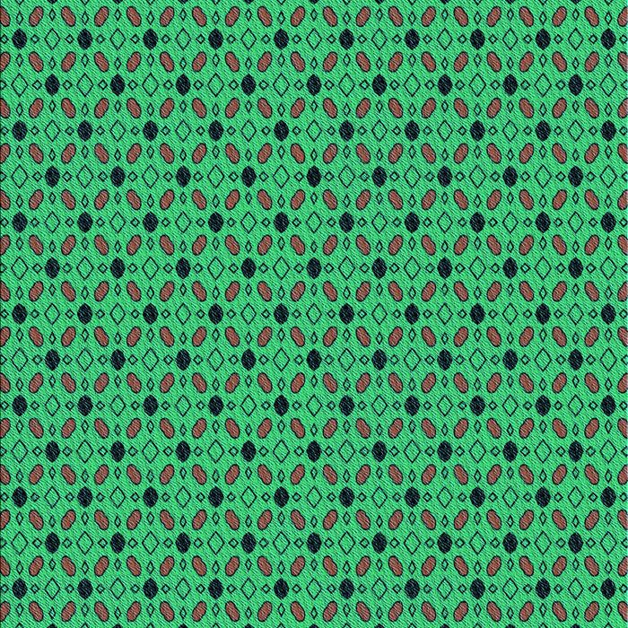 Machine Washable Transitional Medium Forest Green Rug, wshpat2437lblu