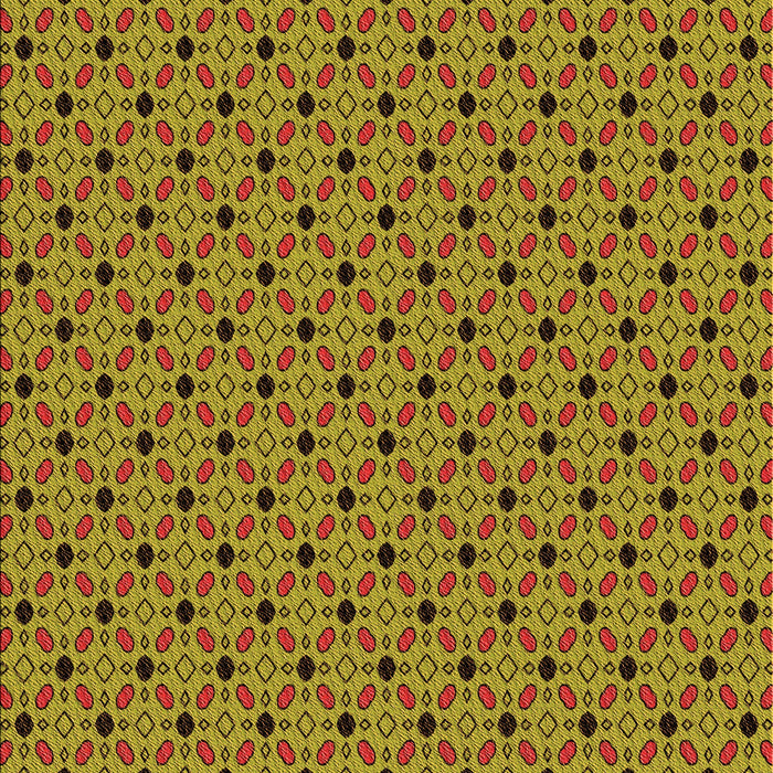 Patterned Yellow Rug, pat2437org