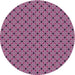 Square Patterned Dark Raspberry Purple Rug, pat2437pur