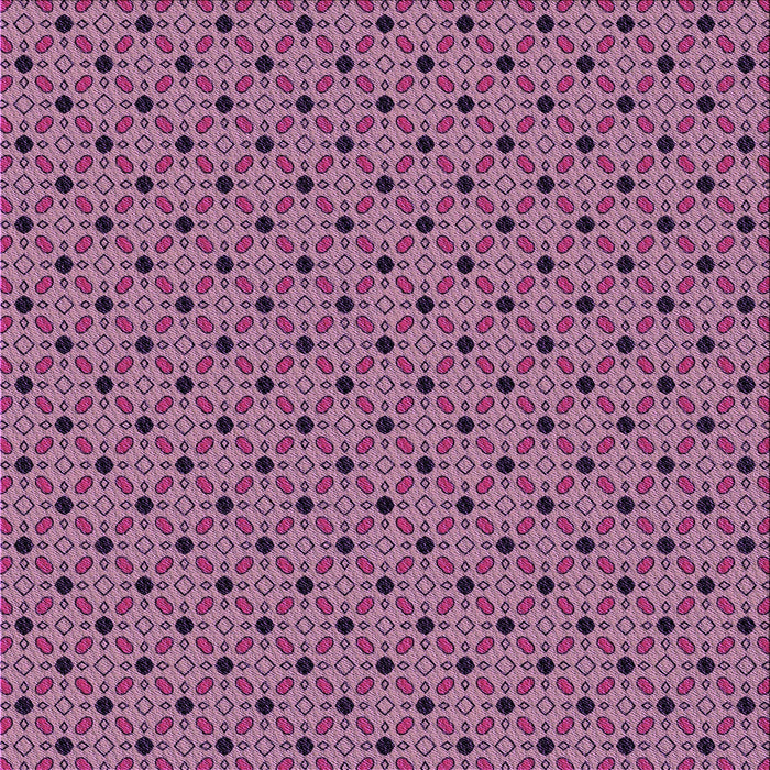 Round Patterned Dark Raspberry Purple Rug, pat2437pur