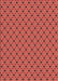 Patterned Red Rug, pat2437rd