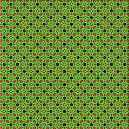 Sideview of Machine Washable Transitional Bright Green Rug, wshpat2437