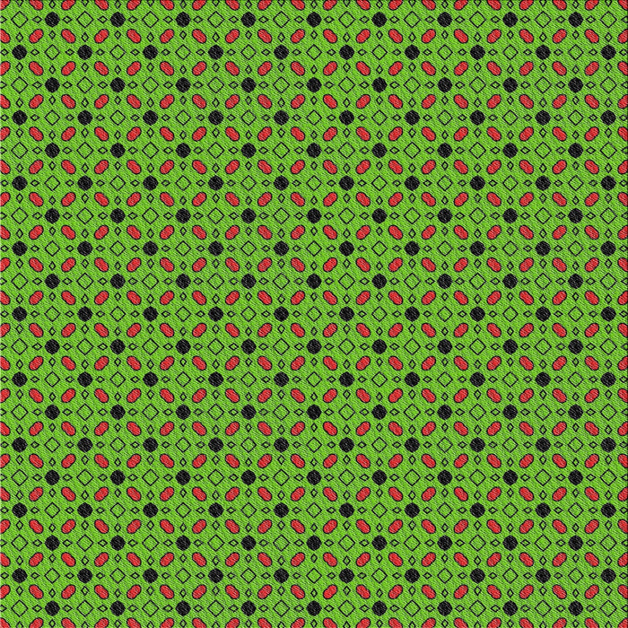 Sideview of Machine Washable Transitional Bright Green Rug, wshpat2437