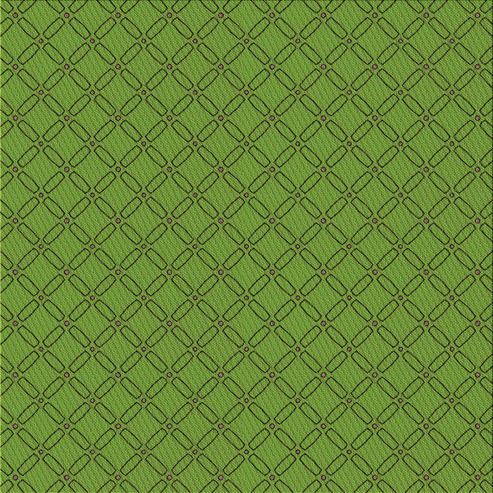 Round Machine Washable Transitional Seaweed Green Rug, wshpat2438brn