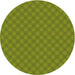 Square Patterned Pistachio Green Rug, pat2438org