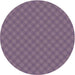 Square Machine Washable Transitional Viola Purple Rug in a Living Room, wshpat2438pur