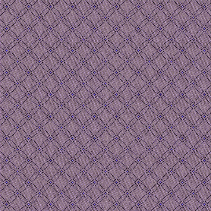 Round Patterned Viola Purple Rug, pat2438pur