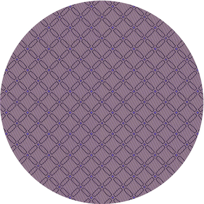 Square Patterned Viola Purple Rug, pat2438pur