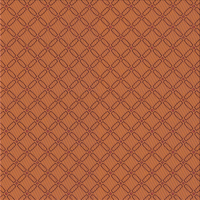 Round Machine Washable Transitional Neon Orange Rug, wshpat2438rd