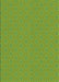 Machine Washable Transitional Green Rug, wshpat2439grn