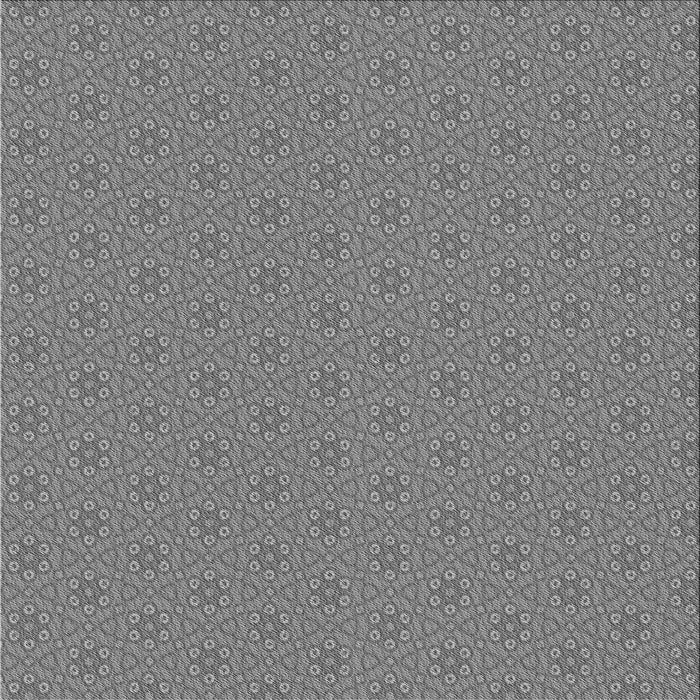 Round Machine Washable Transitional Gray Rug, wshpat2439gry