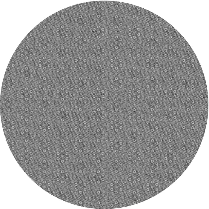 Square Patterned Gray Rug, pat2439gry