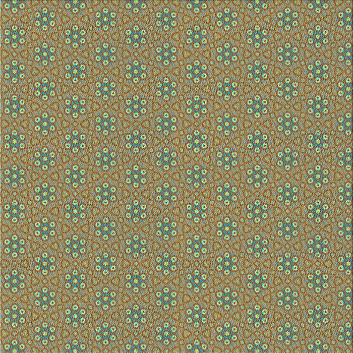 Round Patterned Light Brown Rug, pat2439lblu