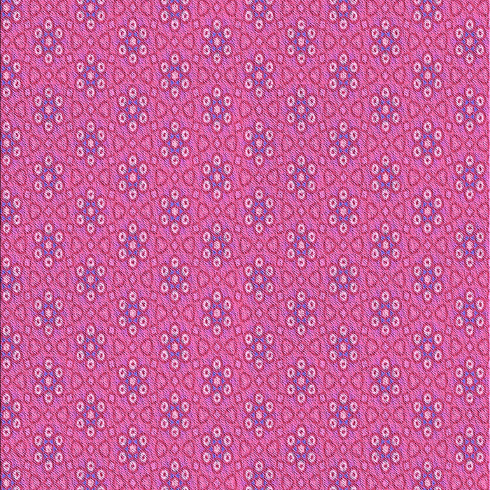 Patterned Deep Pink Rug, pat2439pur