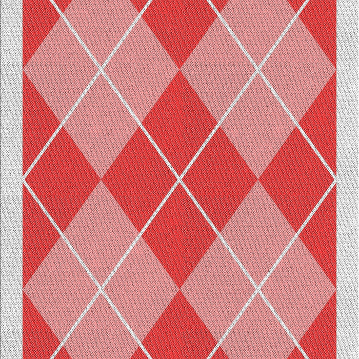 Machine Washable Transitional Rose Pink Rug, wshpat243