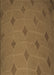 Patterned Dark Bronze Brown Rug, pat244brn