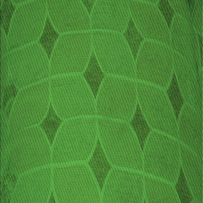 Patterned Green Rug, pat244grn