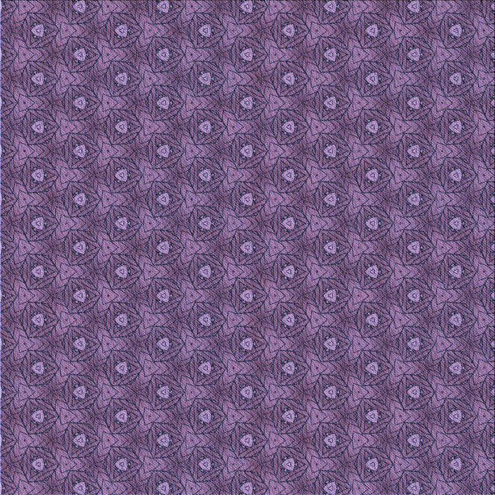 Round Patterned Purple Rug, pat2440blu