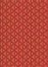 Patterned Orange Red Orange Rug, pat2440org