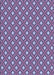 Patterned Purple Mimosa Purple Rug, pat2441blu