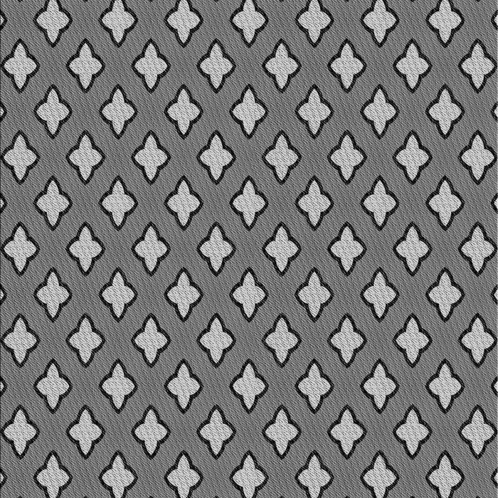 Patterned Dark Gray Rug, pat2441gry