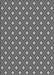 Machine Washable Transitional Dark Gray Rug, wshpat2441gry