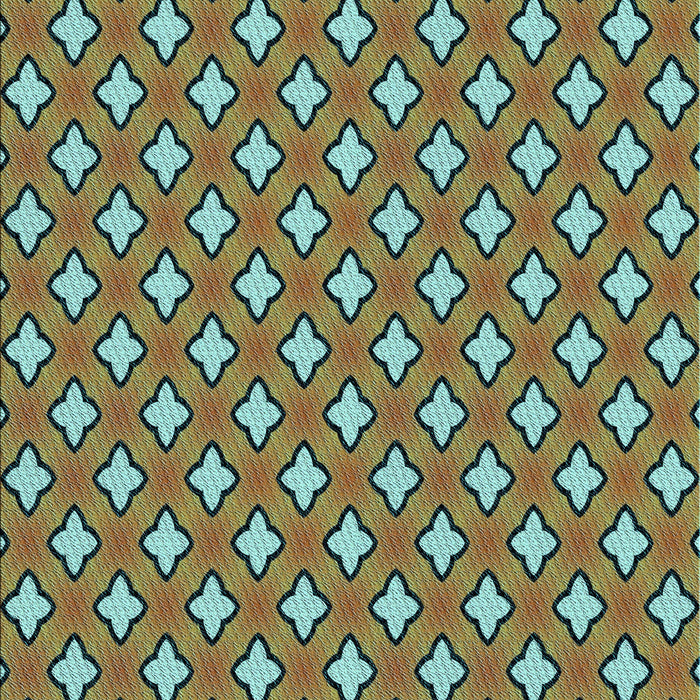 Patterned Red Brown Rug, pat2441lblu