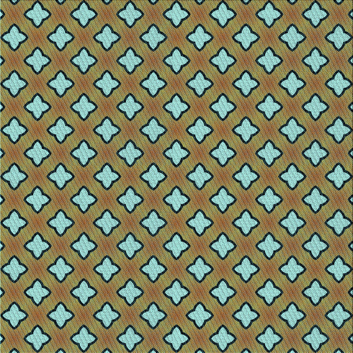 Round Machine Washable Transitional Red Brown Rug, wshpat2441lblu