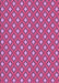 Patterned Burnt Pink Rug, pat2441pur