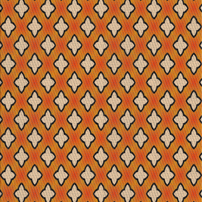 Patterned Red Novelty Rug, pat2441