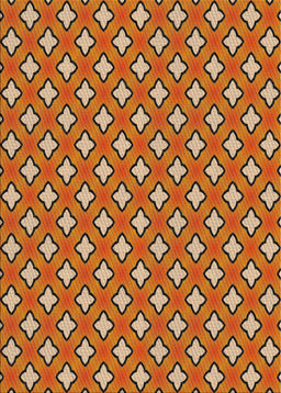 Machine Washable Transitional Tomato Red Rug, wshpat2441