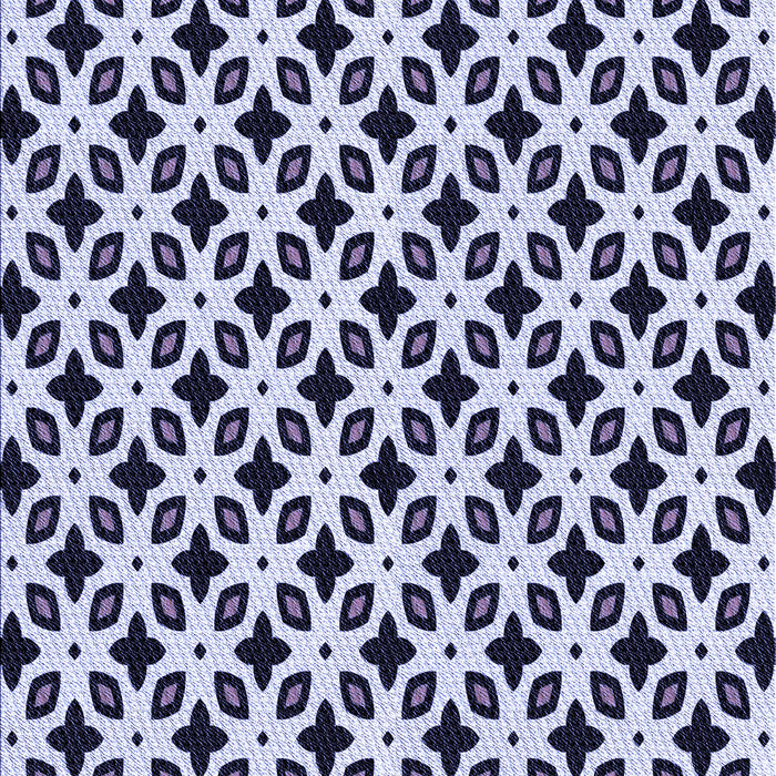 Patterned Blue Rug, pat2442blu