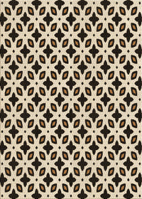 Machine Washable Transitional Golden Blonde Gold Rug, wshpat2442brn