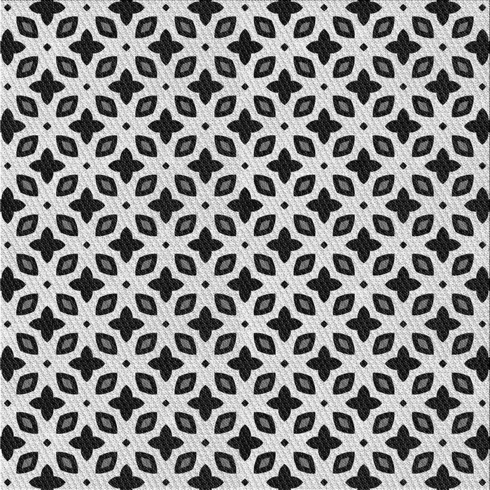 Round Machine Washable Transitional Dark Gray Black Rug, wshpat2442gry