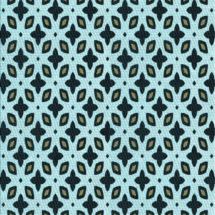 Machine Washable Transitional Dark Blue Grey Blue Rug, wshpat2442lblu