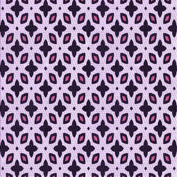 Patterned Blossom Pink Rug, pat2442pur