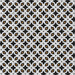 Square Patterned Platinum Gray Novelty Rug, pat2442